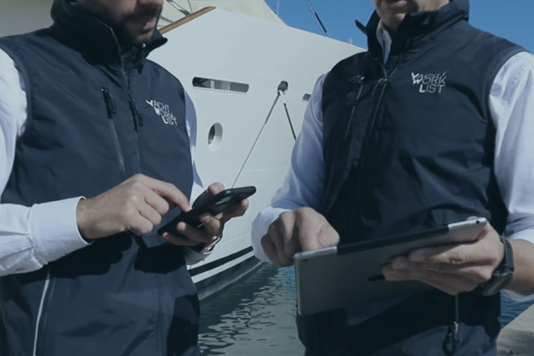 Yacht Work List. Control del presupuesto total del barco y gestión de