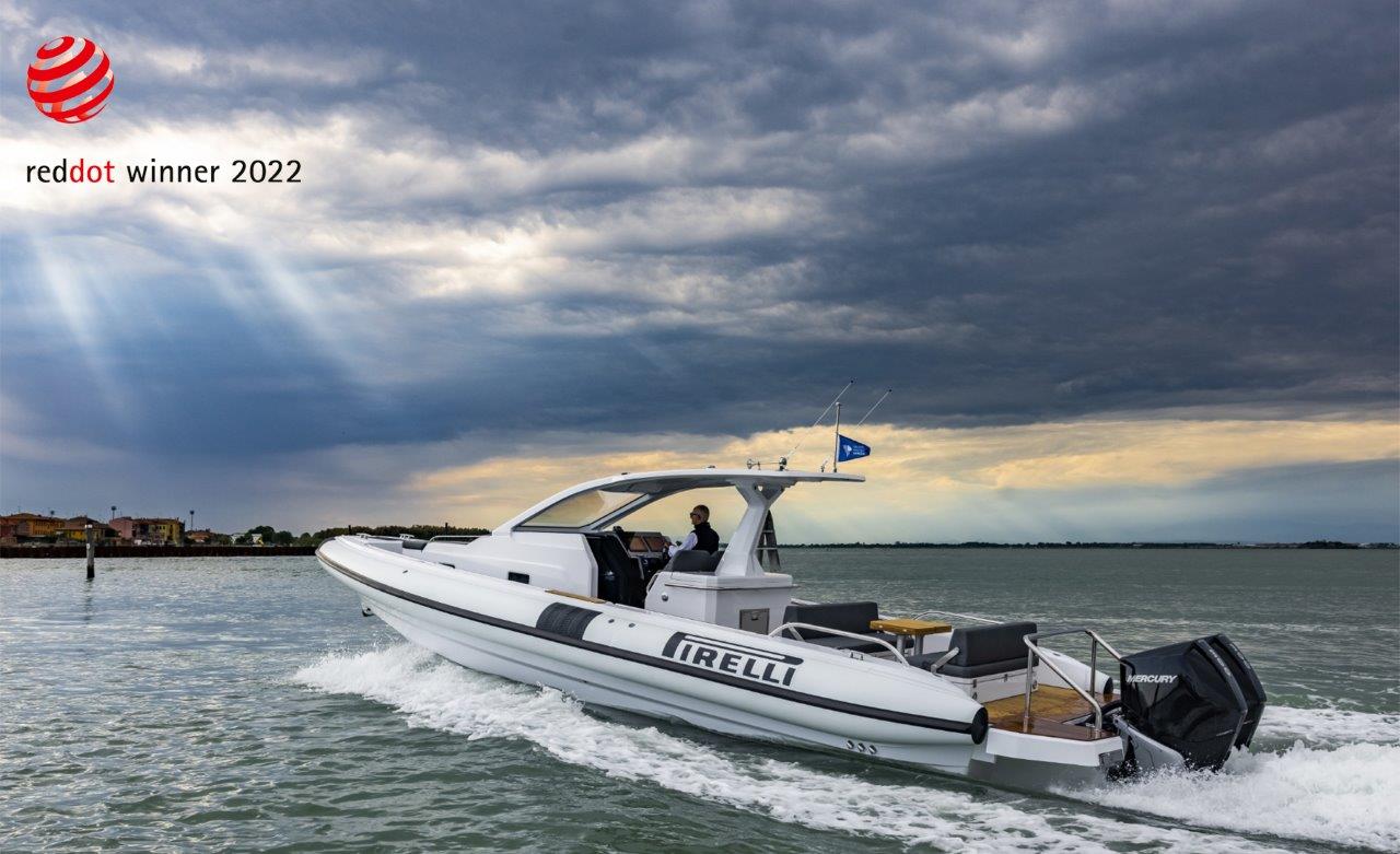 La PIRELLI 35 de TecnoRib gana el Red Dot Award Panorama Náutico