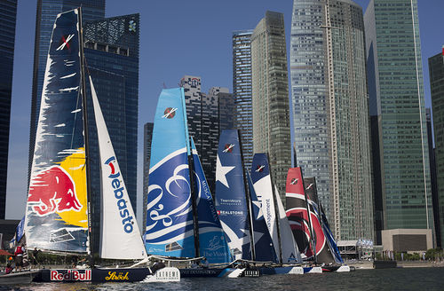 Extreme Sailing Series 2014, panorama náutico