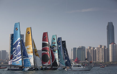 Extreme Sailing Series 2014, panorama náutico