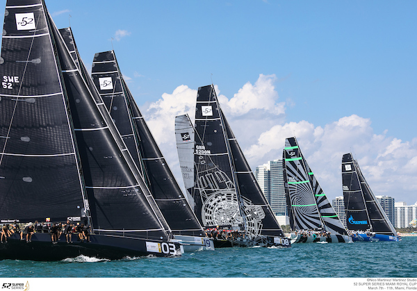 panorama náutico, TP52 Superseries Miami Royal Cup