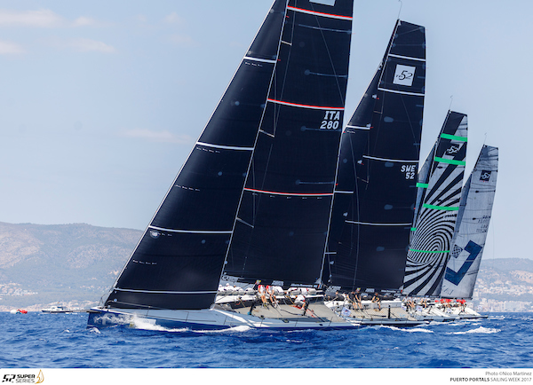 panorama náutico, Tp 52 SuperSeries Menorca