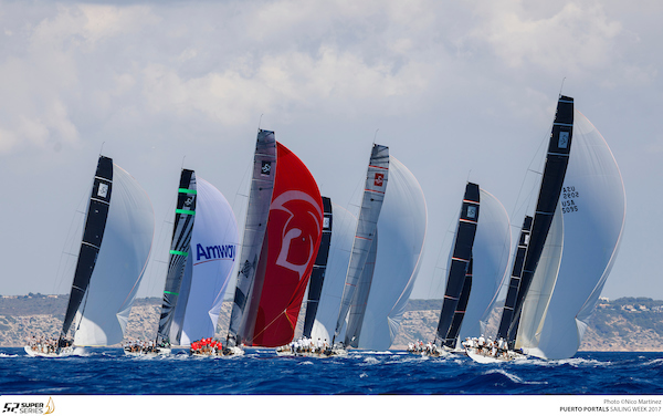 TP 52 Super Series 2018, panorama náutico