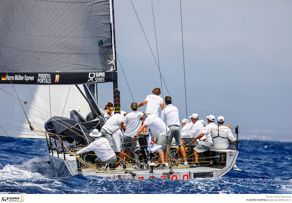 panorama náutico, Puerto Portals 52 Super Series