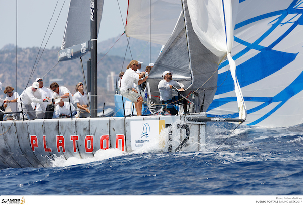 panorama náutico, Puerto Portals Tp52 Super Series