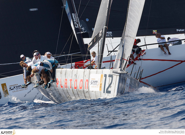 panorama náutico, Menorca Tp52 Super Series