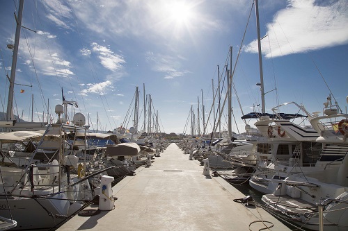 panorama náutico, Marina de Dénia