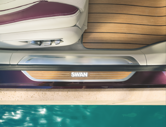panorama náutico, BMW M760 xDrive, Nautor Swan