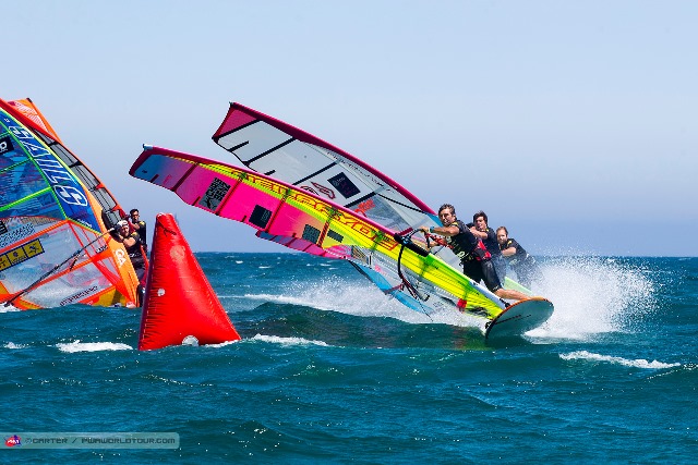 panorama náutico, windsurf