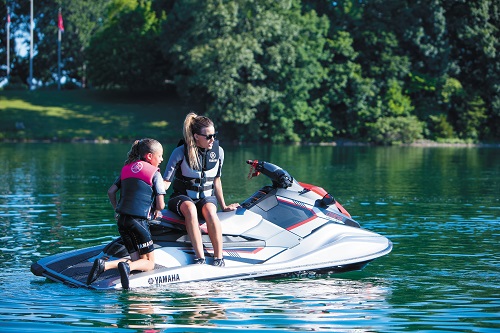 panorama náutico, Yamaha WaveRunner 2017, EX DeLuxe