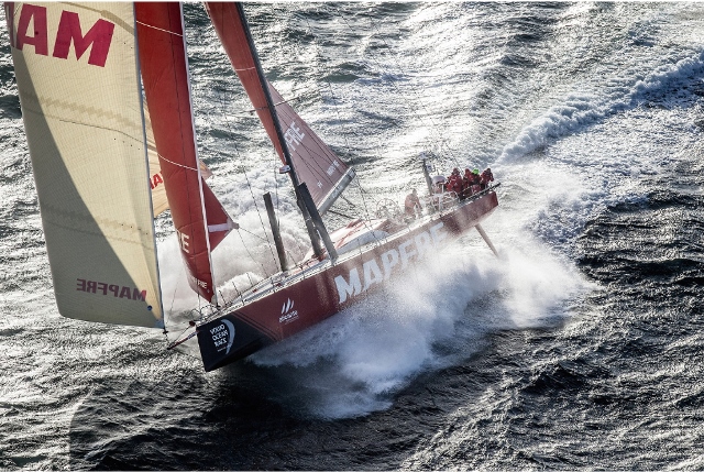 panorama náutico, equipación Helly Hansen para el Mapfre