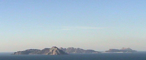 islas cies, panorama náutico