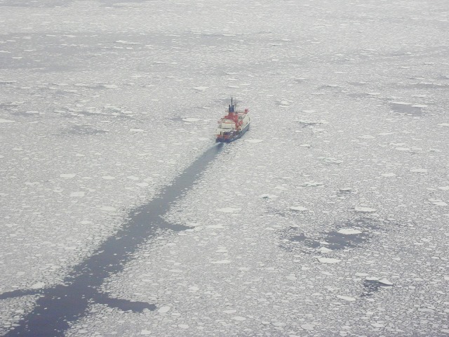 expedición antártica, panorama náutico