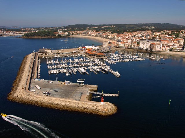 puerto deportivo Juan Carlos I, Sanxenxo, panorama náutico