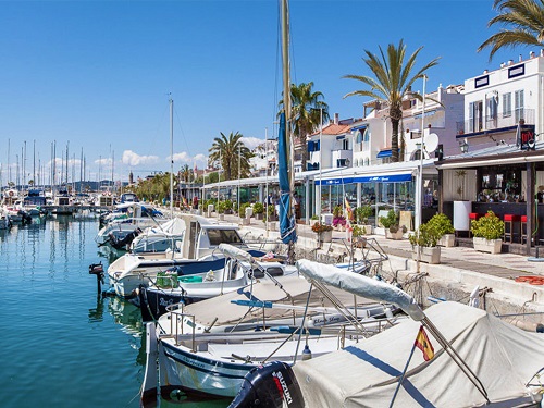 port d'aiguadolç, panorama náutico