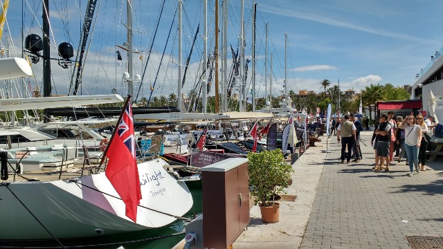 palma boat show, panorama náutico