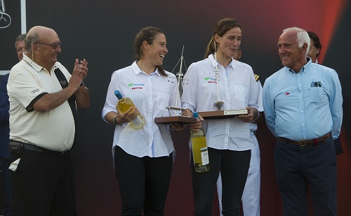 panorama náutico, Tamara Echegoyen y Berta Betanzos