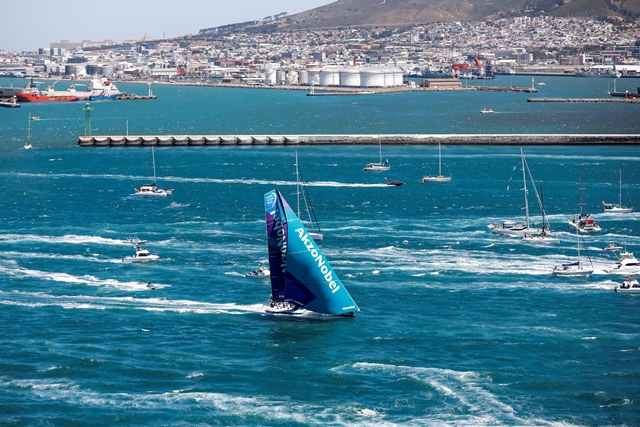 panorama náutico, Volvo Ocean Race, etapa 3