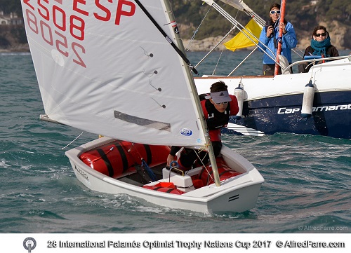 panorama náutico, palamós optimist trophy