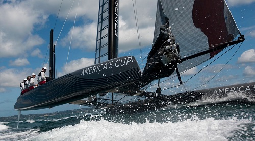 panorama náutico, America's Cup