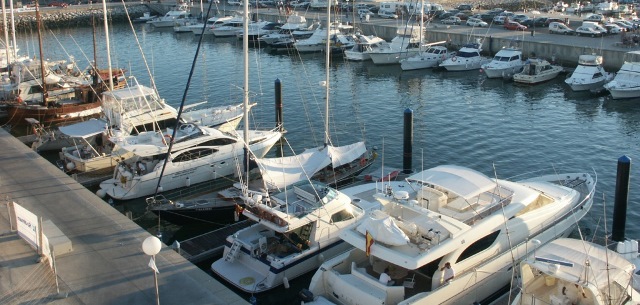 puerto de Barbate, panorama náutico