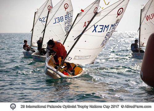 panorama náutico, palamós optimist trophy