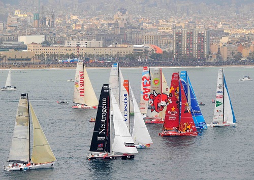 panorama náutico, Barcelona World Race,