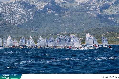 panorama náutico, Campeonato de España de Optimist,