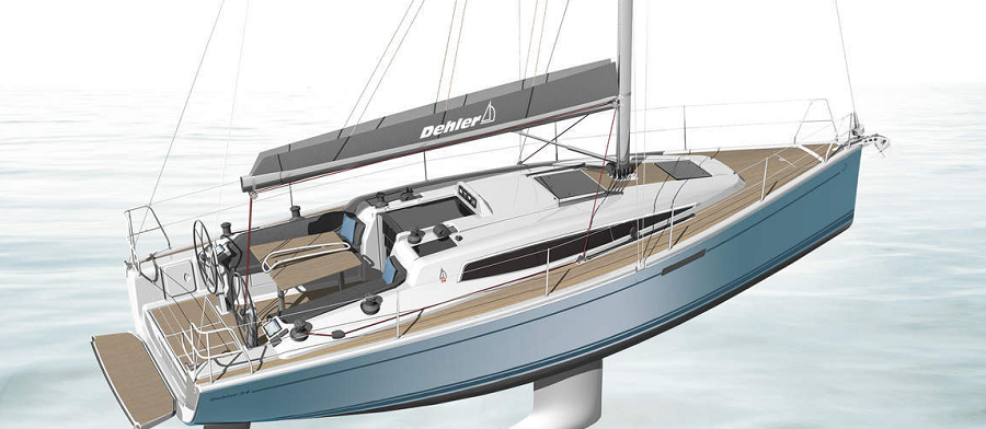 Dehler 34 con tecnología Carbon Cage