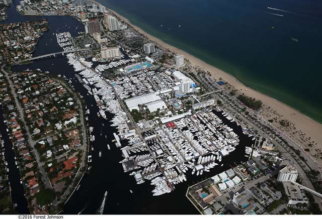 panorama náutico, Fort Lauderdale Boat Show