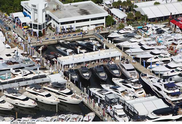 panorama náutico, Fort Lauderdale Boat Show