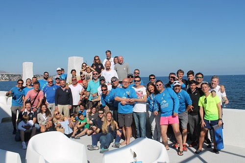 panorama náutico, foto familia Hobie 16