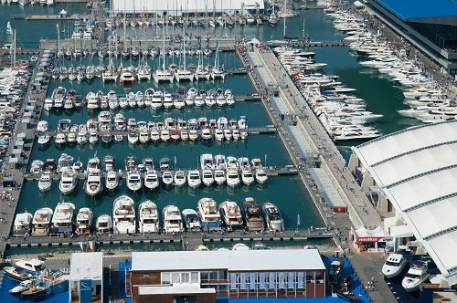 panorama náutico, Génova Boat Show