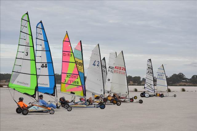 panorama náutico, Landsailing