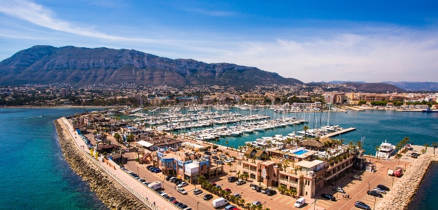 panorama náutico, Marina de Dénia