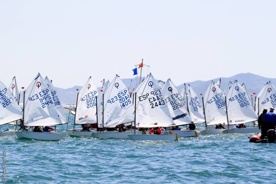 copa de España de Optimist, panorama náutico