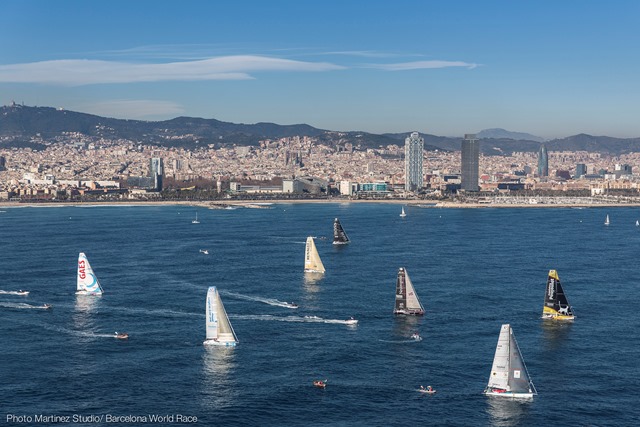 panorama náutico, Barcelona World Race,