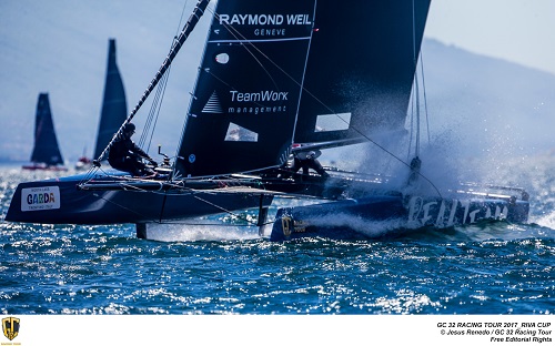 panorama náutico, GC32 Racing Tour, lago de Garda