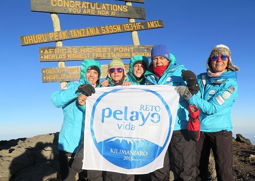 reto pelayo, Kilimanjaro