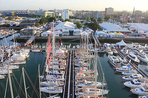 panorama náutico, Southampton boat show