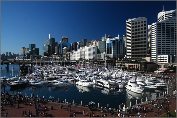 panorama náutico, Sydney Boat Show,