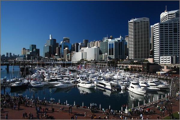 panorama náutico, Sydney Boat Show,