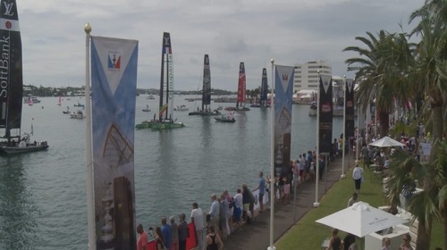 panorama náutico, America's Cup