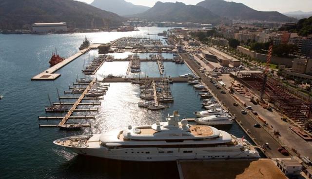 Yacht Port Cartagena, panorama náutico, 