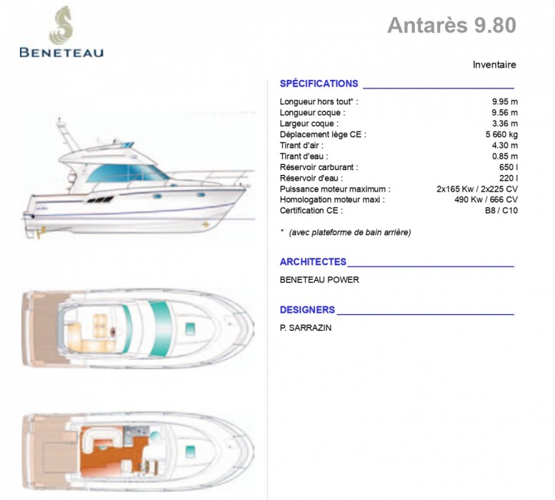 BENETEAU ANTARES 980 FLY - 7