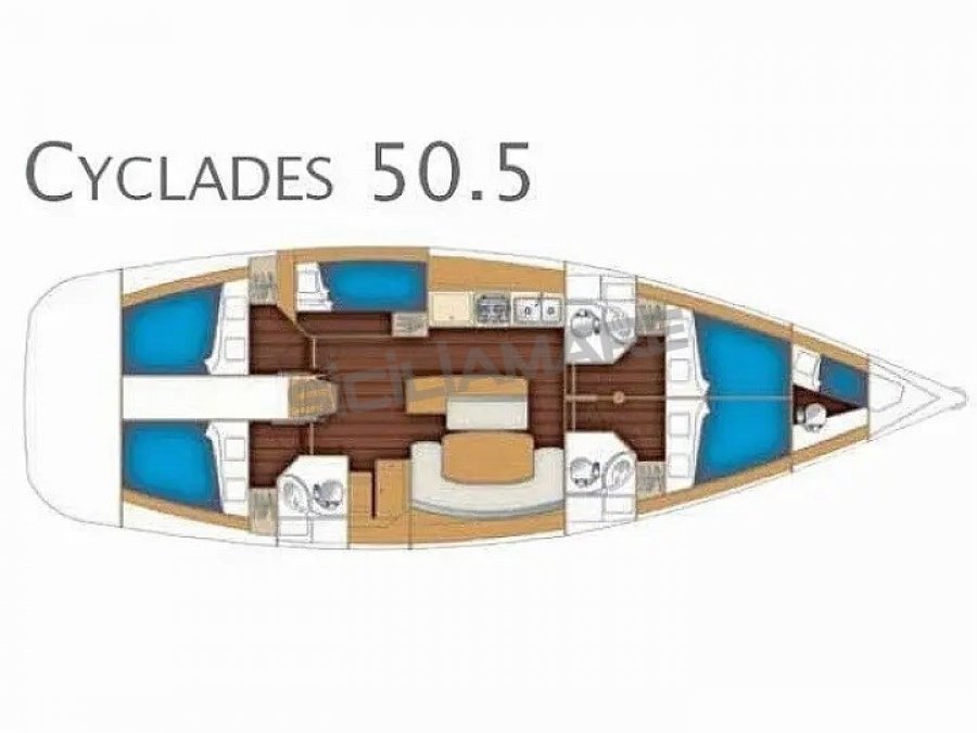 BENETEAU CYCLADES 50.5 - 17