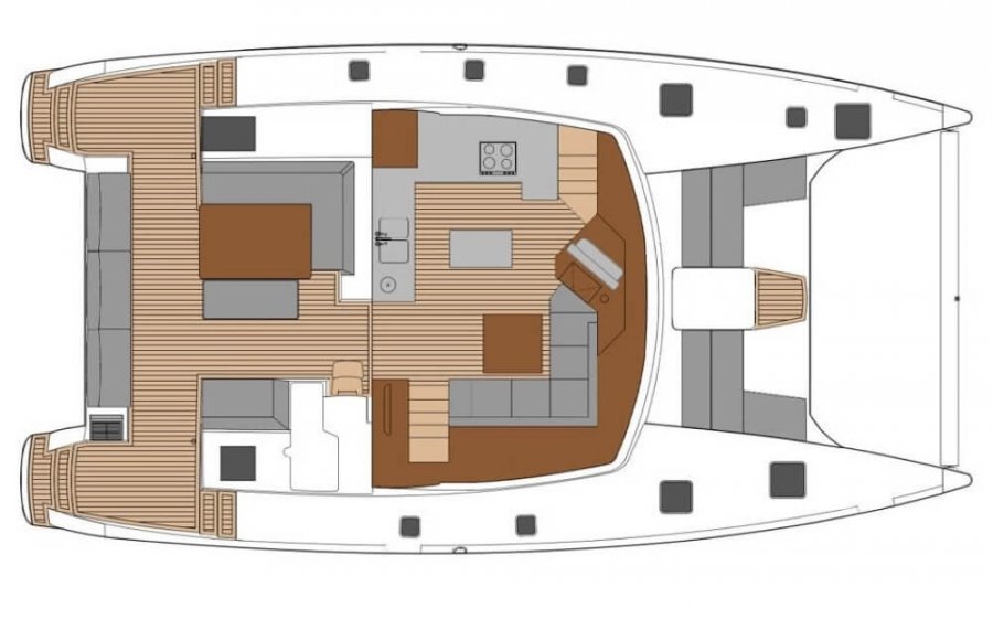 FOUNTAINE PAJOT SABA 50 - 15
