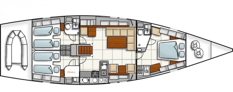 HANSE 540 E - 17
