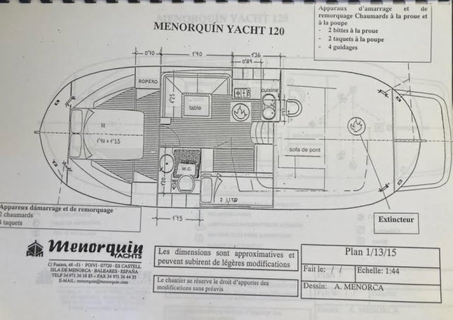MENORQUIN 120 - 22