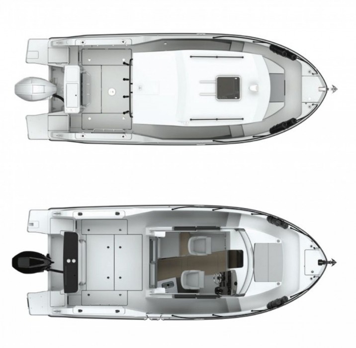 QUICKSILVER ACTIV 805 PILOTHOUSE - 9